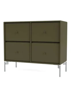 Montana Kommoder<4124 kommode inkl. hjul fra