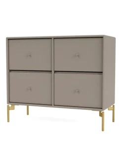 Montana Kommoder<4124 kommode inkl. hjul fra