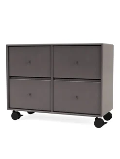 Montana Kommoder<4124 kommode inkl. hjul fra