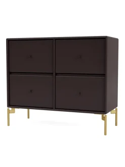 Montana Kommoder<4124 kommode inkl. hjul fra