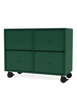 Montana Kommoder<4124 kommode inkl. hjul fra