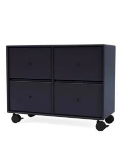 Montana Kommoder<4124 kommode inkl. hjul fra