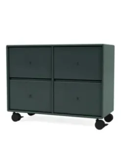 Montana Kommoder<4124 kommode inkl. hjul fra