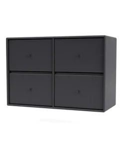 Montana Kommoder<4124 kommode inkl. hjul fra