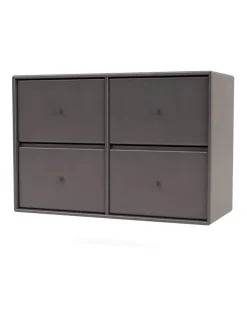 Montana Kommoder<4124 kommode inkl. hjul fra