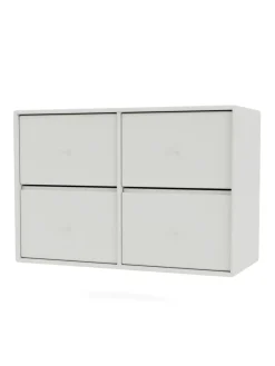 Montana Kommoder<4124 kommode inkl. hjul fra