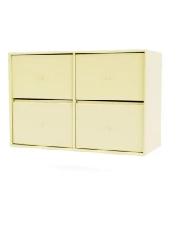 Montana Kommoder<4124 kommode inkl. hjul fra