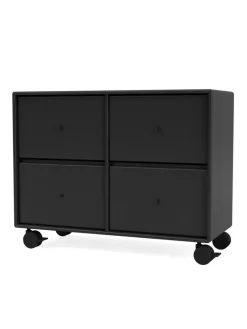 Montana Kommoder<4124 kommode inkl. hjul fra