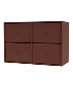 Montana Kommoder<4124 kommode inkl. hjul fra