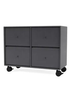 Montana Kommoder<4124 kommode inkl. hjul fra