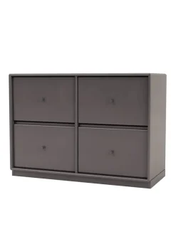 Montana Kommoder<4124 kommode inkl. hjul fra