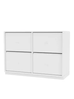 Montana Kommoder<4124 kommode inkl. hjul fra