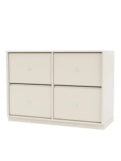 Montana Kommoder<4124 kommode inkl. hjul fra