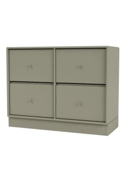 Montana Kommoder<4124 kommode inkl. sokkel fra