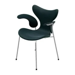 Fritz Hansen Spisebordsstole<3208 Liljen med armlæn af Arne Jacobsen