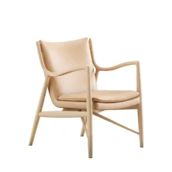 House of Finn Juhl Loungestole|Lænestole<45 Lænestol, eg olie af Finn Juhl