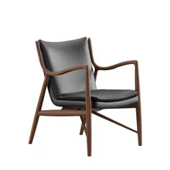 House of Finn Juhl Loungestole|Lænestole<45 Lænestol, eg olie af Finn Juhl