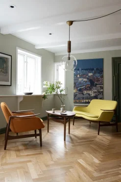 House of Finn Juhl Lænestole<53 Lænestol, valnød af Finn Juhl