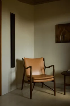 House of Finn Juhl Loungestole|Lænestole<45 Lænestol, valnød af Finn Juhl