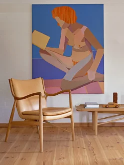 House of Finn Juhl Loungestole|Lænestole<45 Lænestol, valnød af Finn Juhl