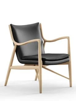 House of Finn Juhl Loungestole|Lænestole<45 Lænestol, valnød af Finn Juhl