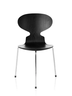 Fritz Hansen Spisebordsstole<3100 Myren med 3 ben af Arne Jacobsen