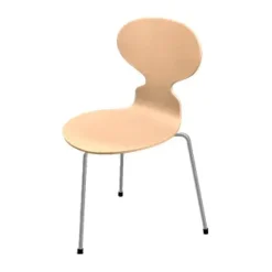 Fritz Hansen Spisebordsstole<3100 Myren med 3 ben af Arne Jacobsen