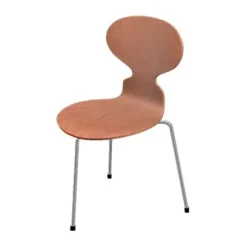 Fritz Hansen Spisebordsstole<3100 Myren med 3 ben af Arne Jacobsen
