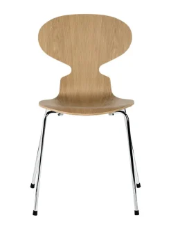 Fritz Hansen Spisebordsstole<3101 Myren Stol i natur finer af Arne Jacobsen