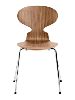Fritz Hansen Spisebordsstole<3101 Myren Stol i natur finer af Arne Jacobsen