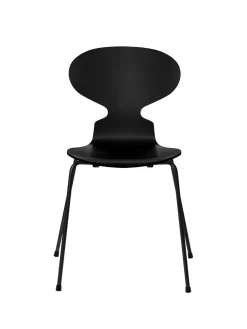Fritz Hansen Spisebordsstole<3101 Myren Stol lakeret af Arne Jacobsen
