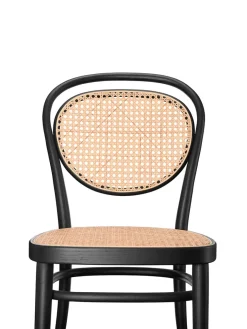 Thonet Spisebordsstole<215 R Spisebordsstol, sort ask fra