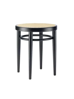 Thonet Skamler<214 RH Skammel, sort fra