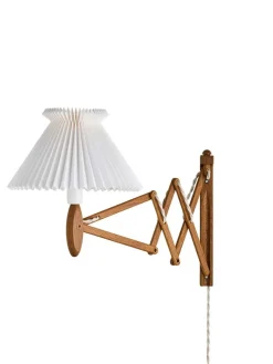 Le Klint Væglamper|Spots<224-6 Sax Væglampe Jubilæumsudgave, smoked oak fra