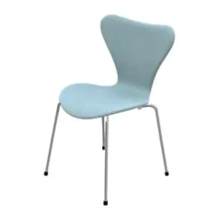 Fritz Hansen Spisebordsstole<3107 Serie 7, fuldpolstret af Arne Jacobsen