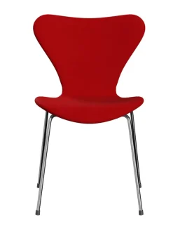 Fritz Hansen Spisebordsstole<3107 Serie 7, fuldpolstret af Arne Jacobsen