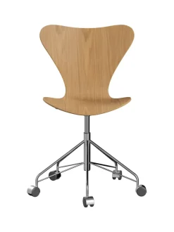 Fritz Hansen Kontorstole<3117 Serie 7 Kontorstol af Arne Jacobsen