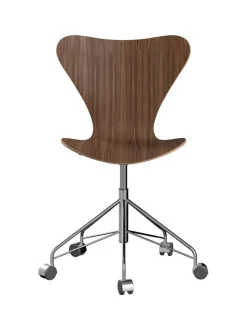 Fritz Hansen Kontorstole<3117 Serie 7 Kontorstol af Arne Jacobsen