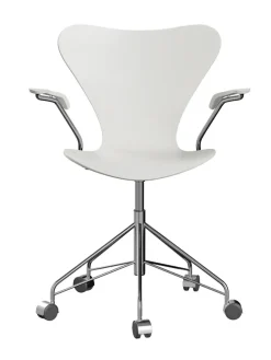 Fritz Hansen Kontorstole<3217 Serie 7 Kontorstol af Arne Jacobsen