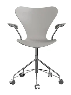 Fritz Hansen Kontorstole<3217 Serie 7 Kontorstol af Arne Jacobsen