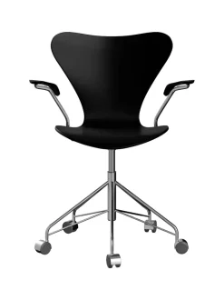 Fritz Hansen Kontorstole<3217 Serie 7 Kontorstol af Arne Jacobsen