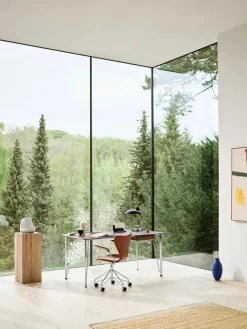 Fritz Hansen Kontorstole<3217 Serie 7 Kontorstol af Arne Jacobsen