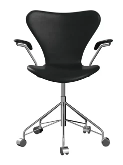 Fritz Hansen Kontorstole<3217 Serie 7 Kontorstol af Arne Jacobsen