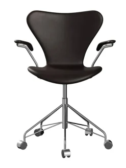Fritz Hansen Kontorstole<3217 Serie 7 Kontorstol af Arne Jacobsen
