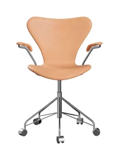 Fritz Hansen Kontorstole<3217 Serie 7 Kontorstol af Arne Jacobsen