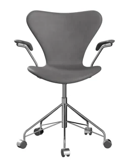 Fritz Hansen Kontorstole<3217 Serie 7 Kontorstol af Arne Jacobsen