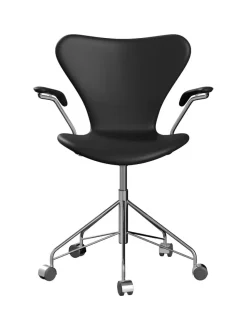 Fritz Hansen Kontorstole<3217 Serie 7 Kontorstol af Arne Jacobsen