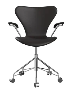 Fritz Hansen Kontorstole<3217 Serie 7 Kontorstol af Arne Jacobsen