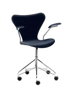 Fritz Hansen Kontorstole<3217 Serie 7 Kontorstol af Arne Jacobsen