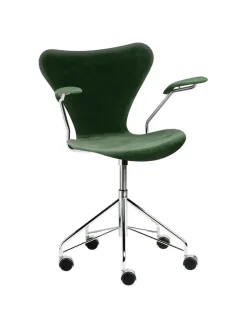 Fritz Hansen Kontorstole<3217 Serie 7 Kontorstol af Arne Jacobsen